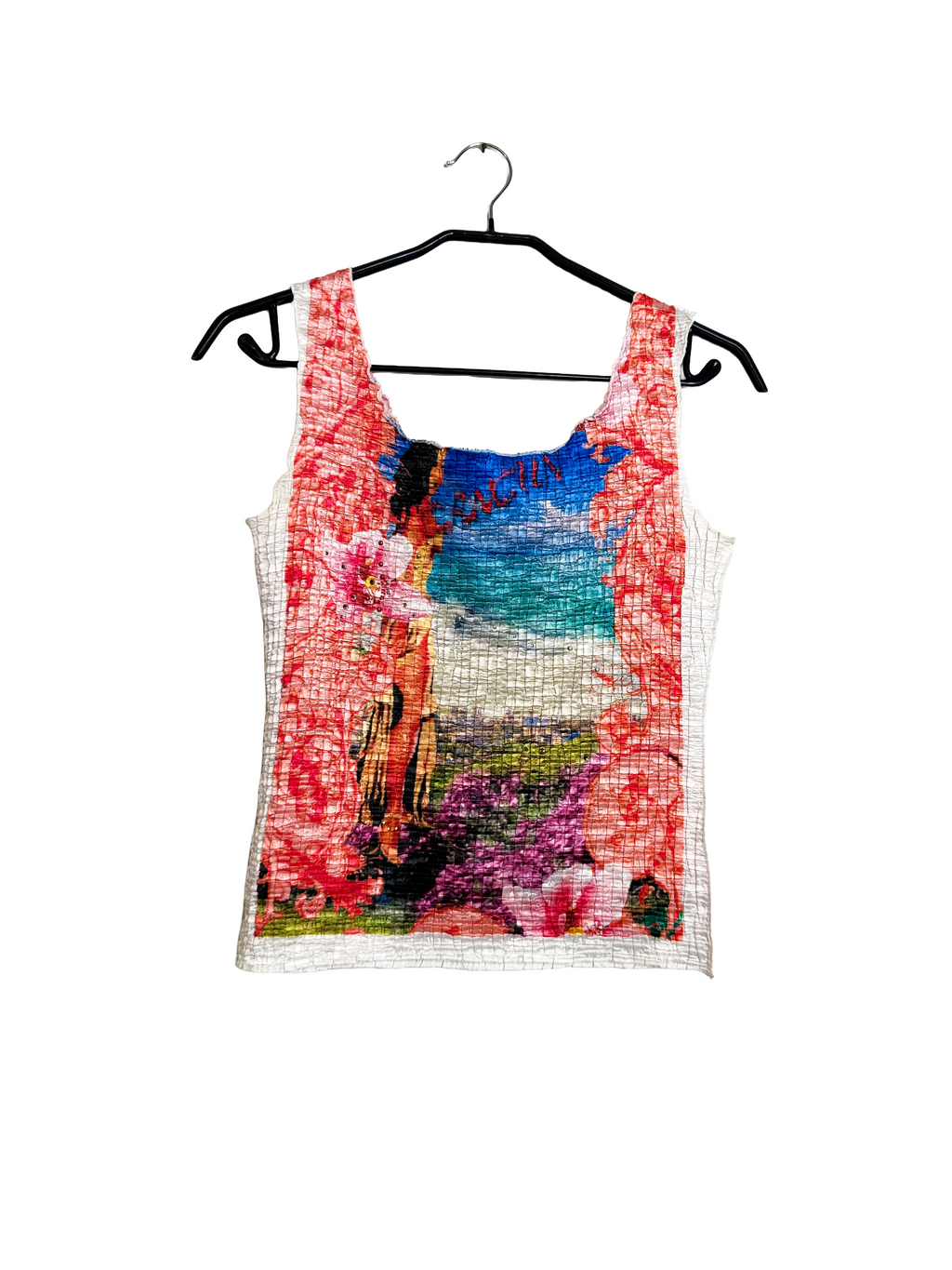 Miami Print Tank Top
